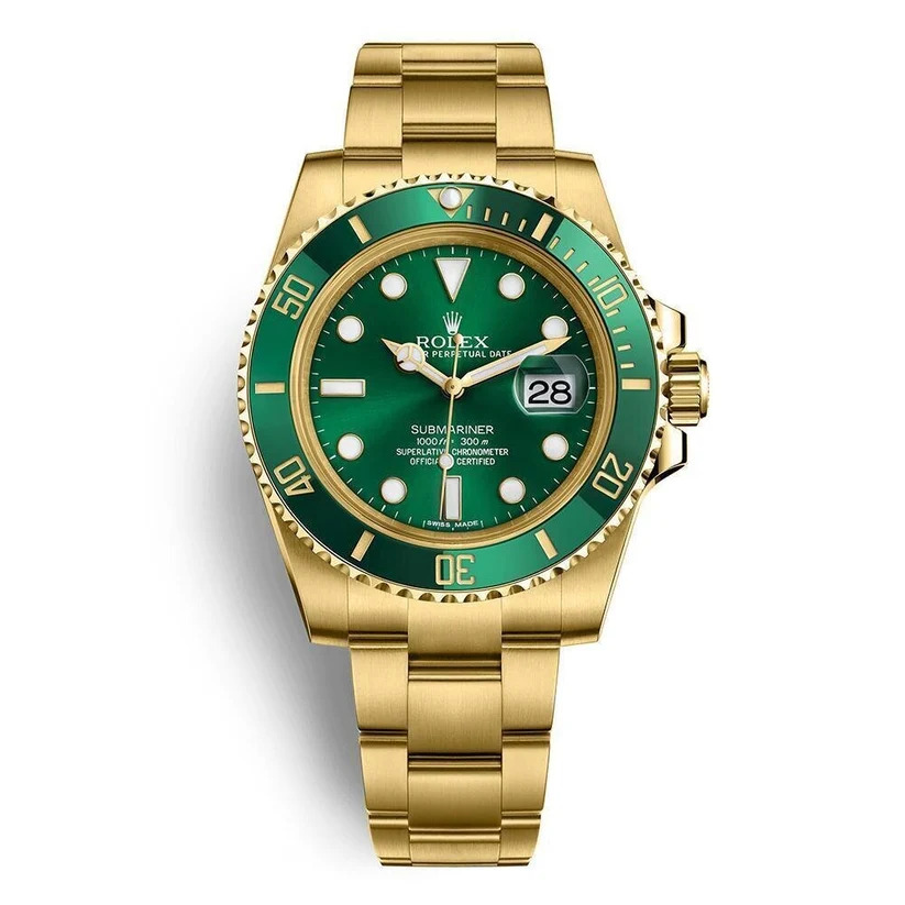 Rolex Submarine Gold-Green Watch